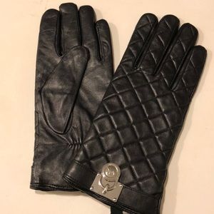 Michael Kors leather gloves